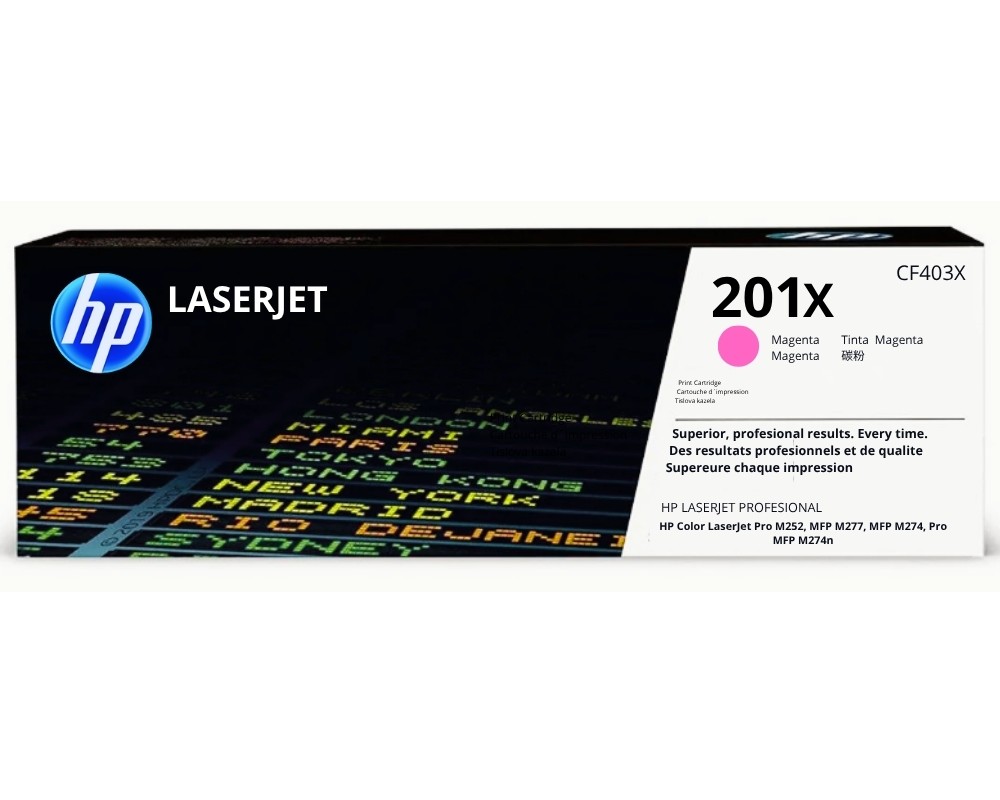 TONER HP CF403X (201X) MAGENTA- LJ PRO M252, MFP M274, MFP M277