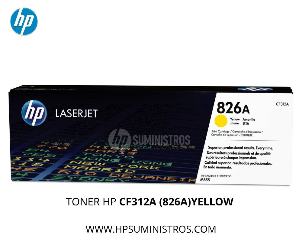 TONER HP CF312A (826A)YELLOW L.J. M855DN, M880z M855dn M855x