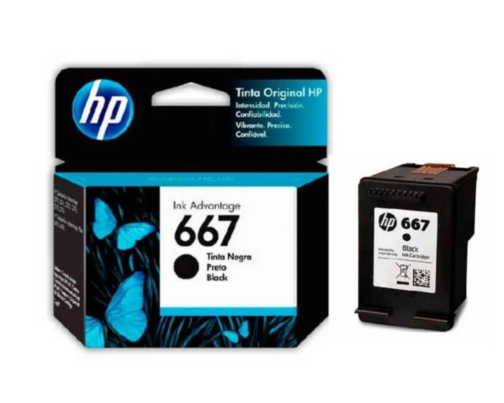 CARTUCHO DE TINTA HP 3YM79AL (667) BLACK (DJ 2775 / 4175)