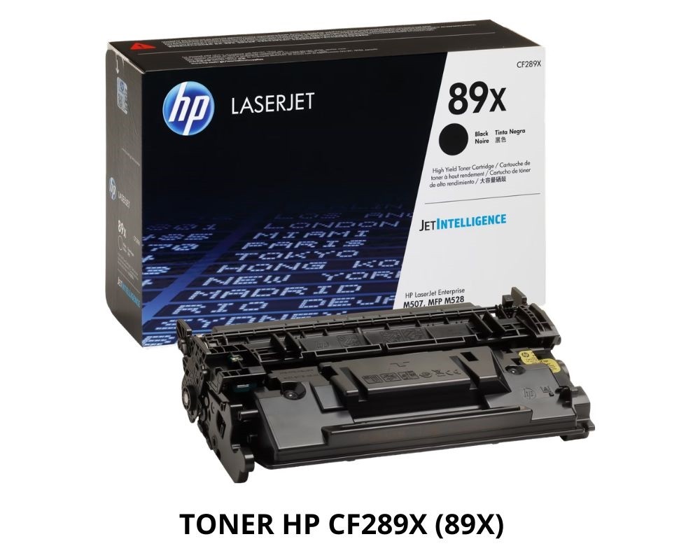 Tóner Original HP 89X (CF289X)NEGRO  para M507/M528