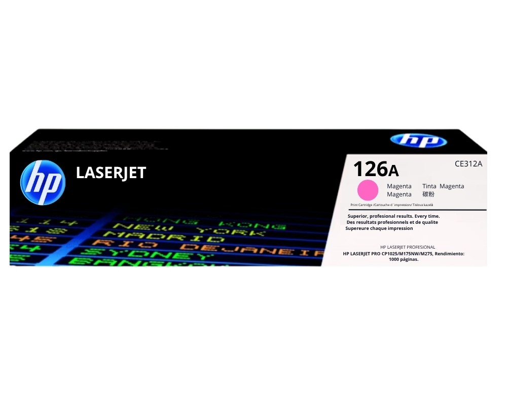 TONER HP CE313A (126A) MAGENTA - L.J. CP1025/M175NW/M275 - 1000PG