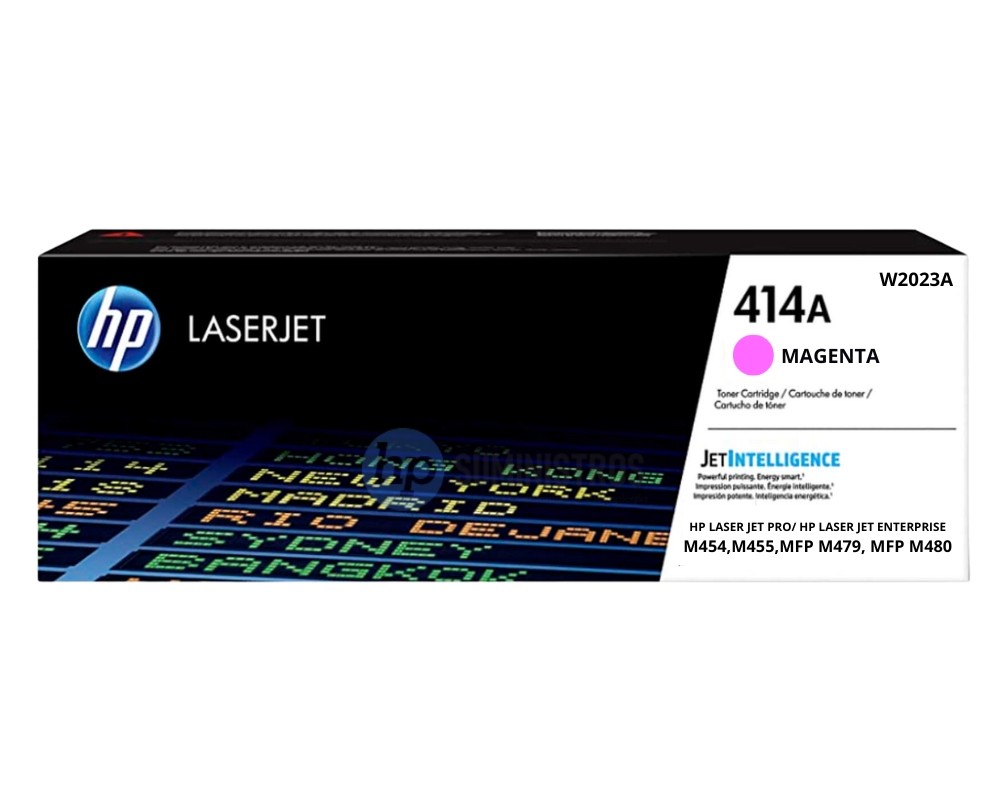 TONER HP W2023A (414A) MAGENTA LJ Pro M454 ,Pro MFP M479 / ORIGINAL PGS 2100
