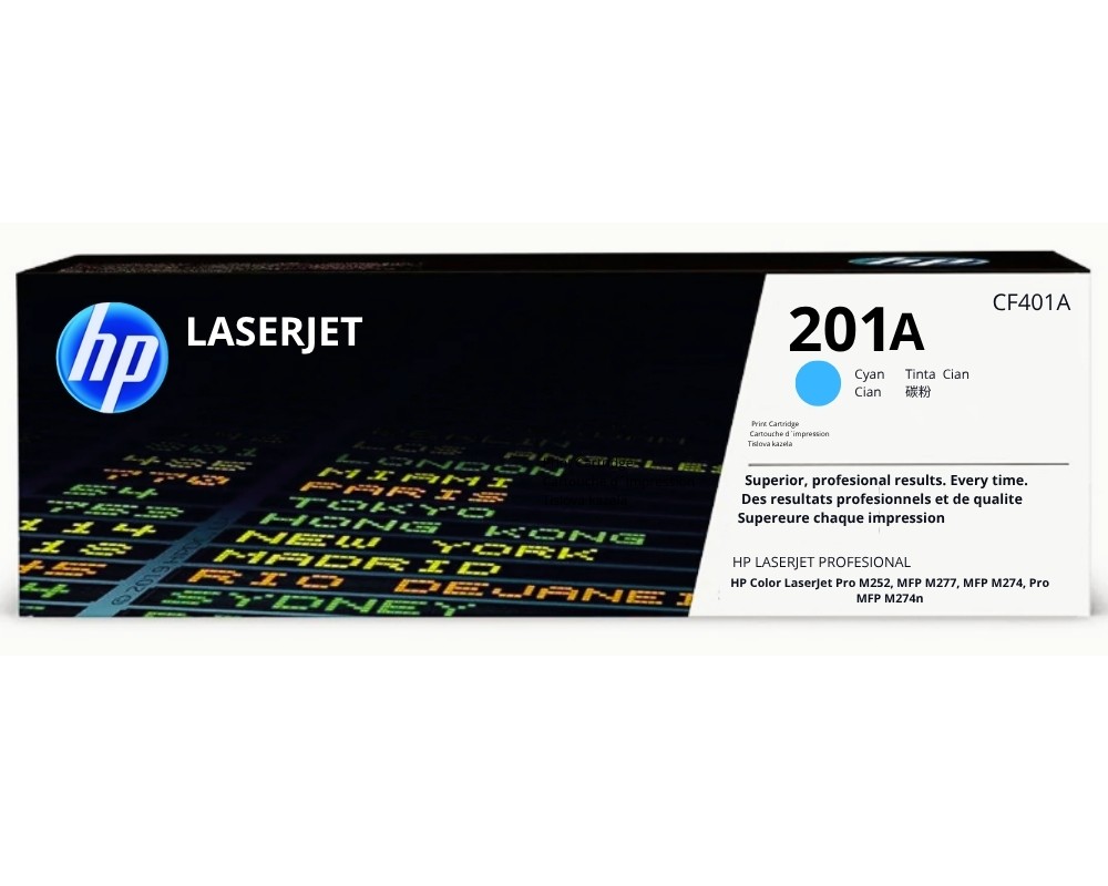 TONER HP CF401A (201A) CYAN - PARA LJ PRO M252, MFP M274, MFP M277
