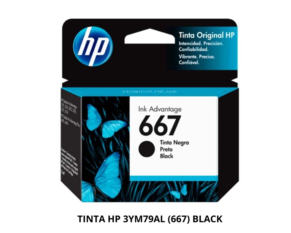 CARTUCHO DE TINTA HP 3YM79AL (667) BLACK (DJ 2775 / 4175)