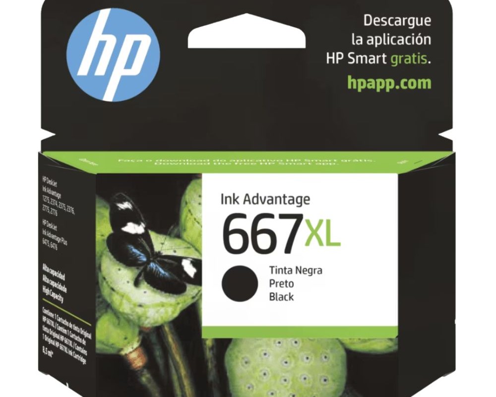 CARTUCHO DE TINTA HP 3YM81AL (667XL) BLACK (DJ 2775 / 4175)