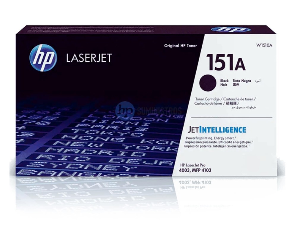 TONER HP W1510A (151A) L.J. 4003A BLACK 3,050 PGS