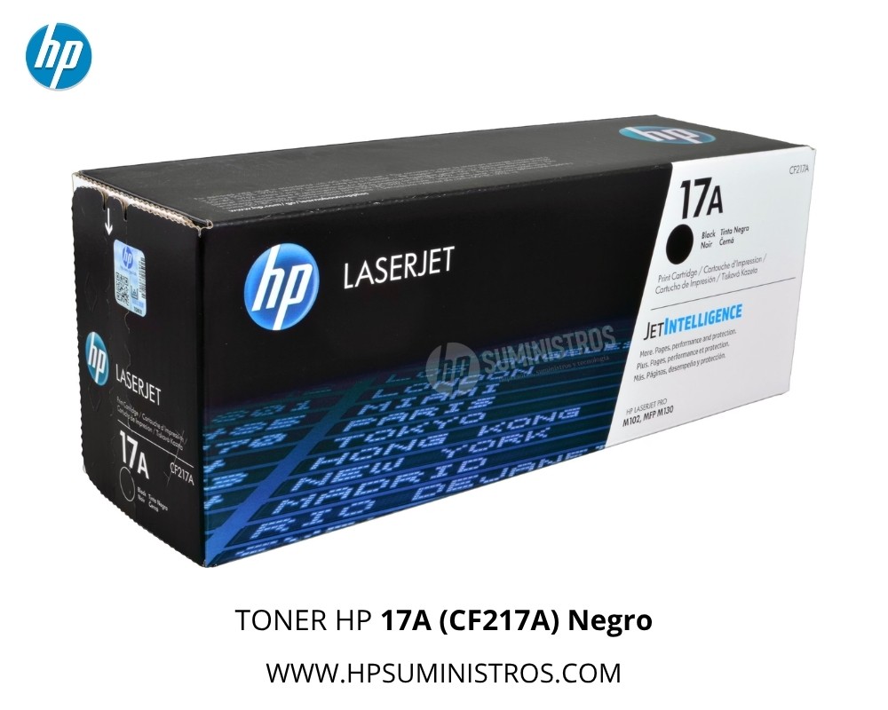 TONER HP 17A (CF217A) Negro Original | M102a M130fn M130fw