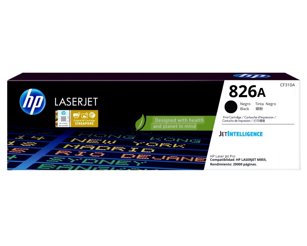 TONER HP CF310A (826A) NEGRO  L.J. M855DN BLACK