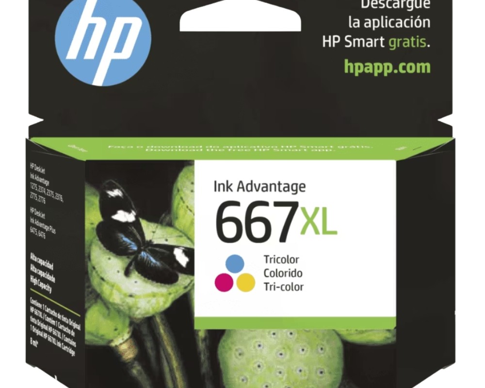 CARTUCHO DE TINTA HP 3YM80AL (667XL) TRICOLOR (DJ 2775 / 4175)