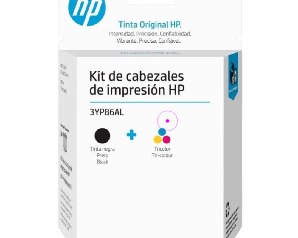 CABEZAL PARA IMPRESORA HP 3YP86AL (GT) NEGRO/ TRICOLOR