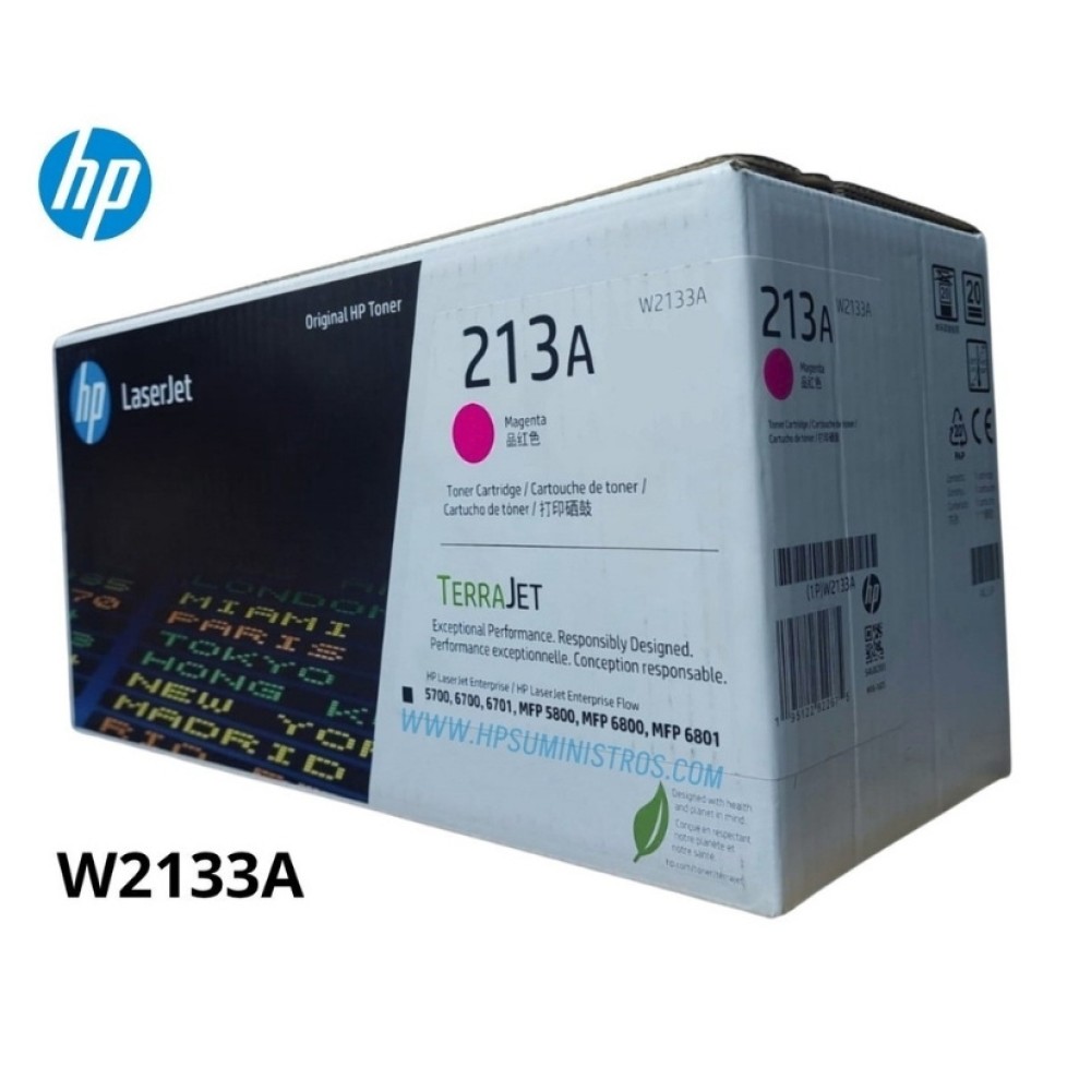 TONER HP (213A) LJ. ENT. 5700, 6700, 6701, 5800, 6800, 6801 MAGENTA