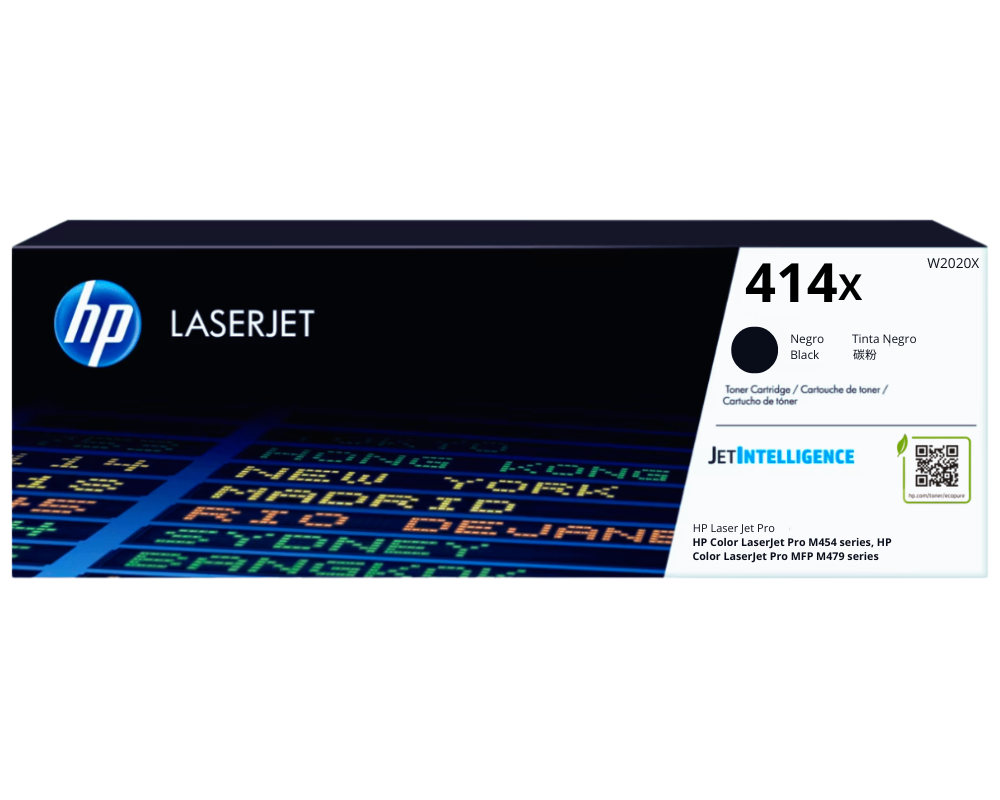 TONER HP W2020X (414X) L.J. M454 BLACK 7,500 PGS
