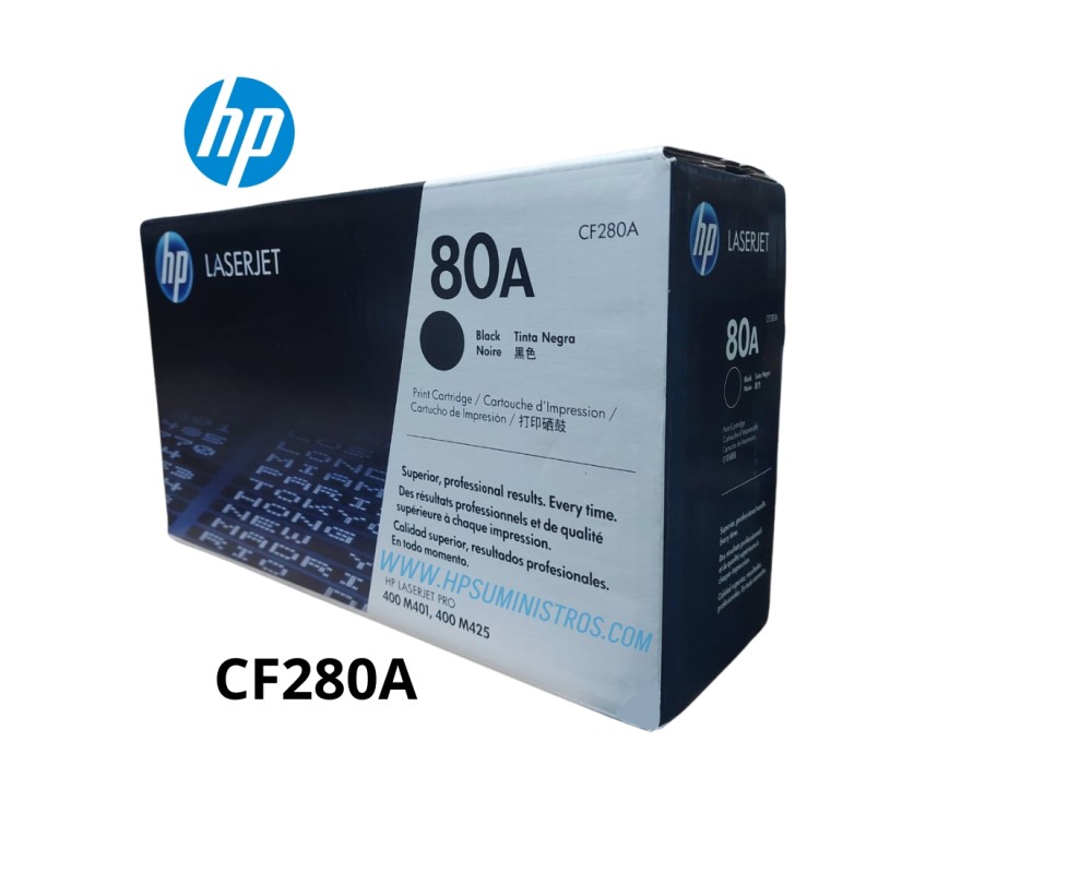 TONER HP 80A CF280A BLACK