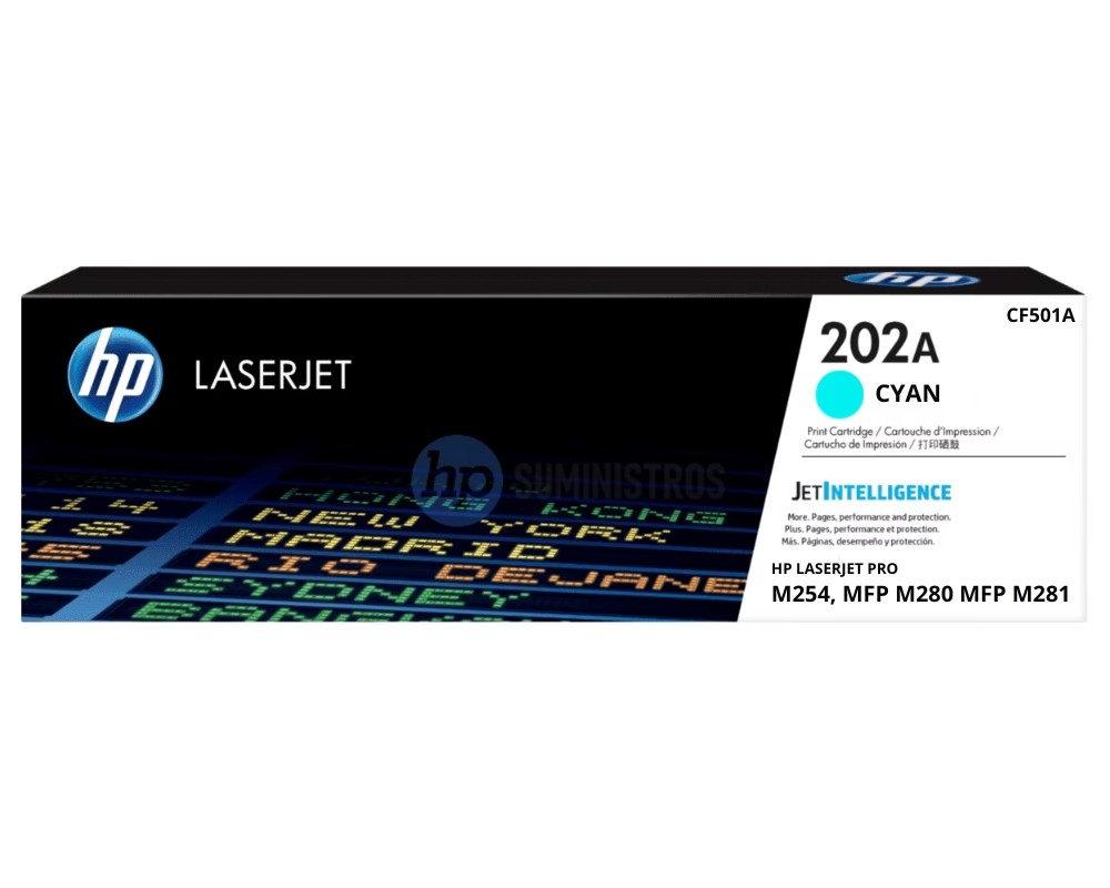 TONER HP CF501A (202A) CYAN LJ PRO M254 1.3 KPGS