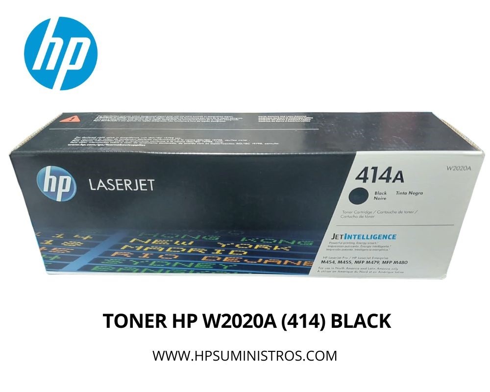 TONER HP W2020A (414A) L.J. M454 NEGRO/2,400 PGS - ORIGINAL