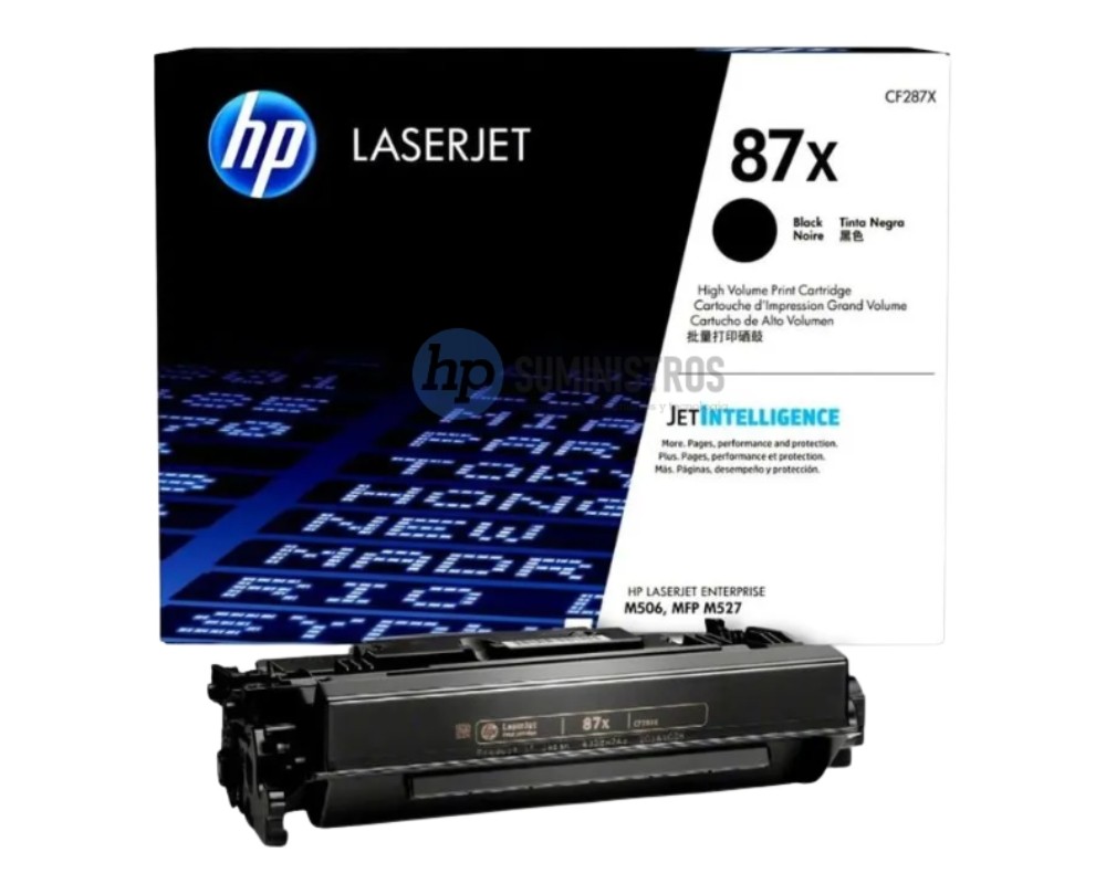 TONER HP CF287X (87X) L.J.E. M506 NEGRO 18K PAG - ORIGINAL