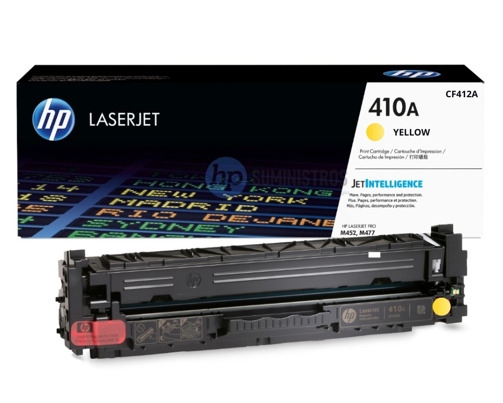 TONER HP CF412A (410A) YELLOW PRO M477M477 2.3KPG M452nw, M452dn, M452dw, M477fnw / 2.3KPG