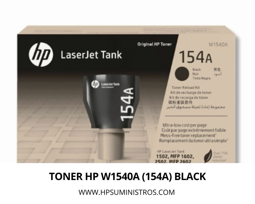 TONER HP W1540A (154A) L.J. 1502 NEGRO 2,500 PGS