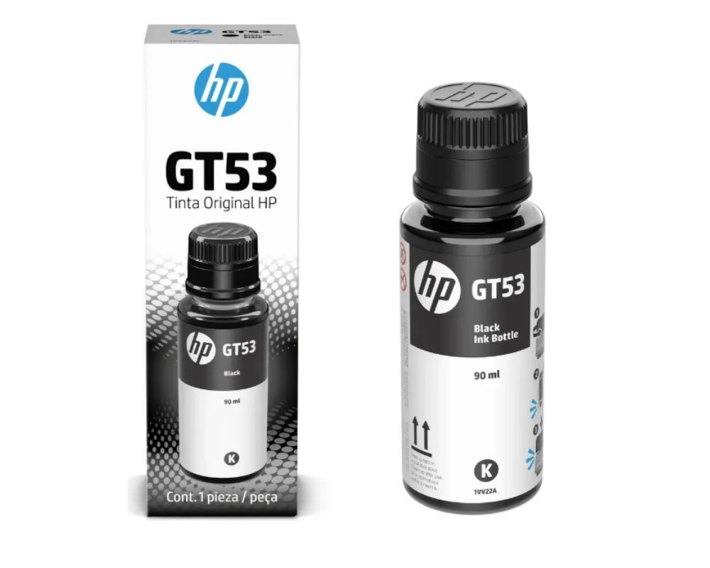 TINTA HP 1VV22AL BOTTLE (GT53) NEGRO - 4000 PAG /HP DeskJet GT 5800 series
