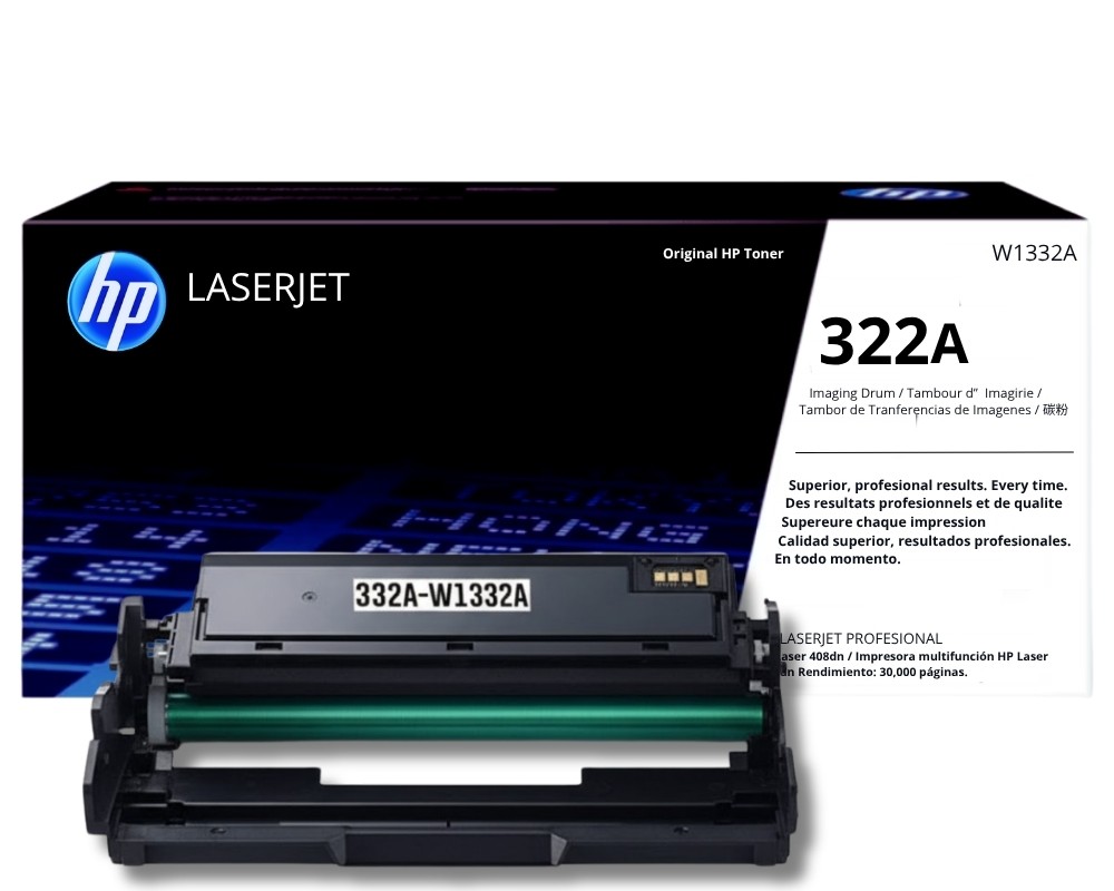 TAMBOR HP 332A(W1332A) DRUM Original | 30,000 Páginas | Para Laser 408dn/MFP 432fdn