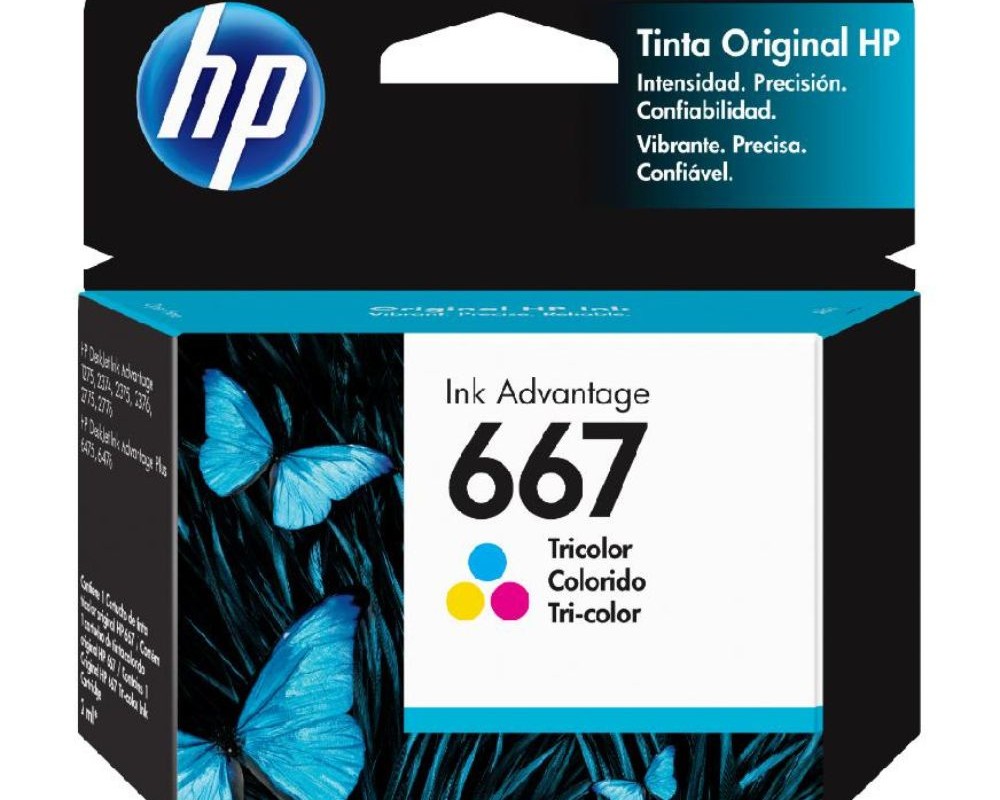 CARTUCHO DE TINTA HP 3YM78AL (667) TRICOLOR (DJ 2775 / 4175)