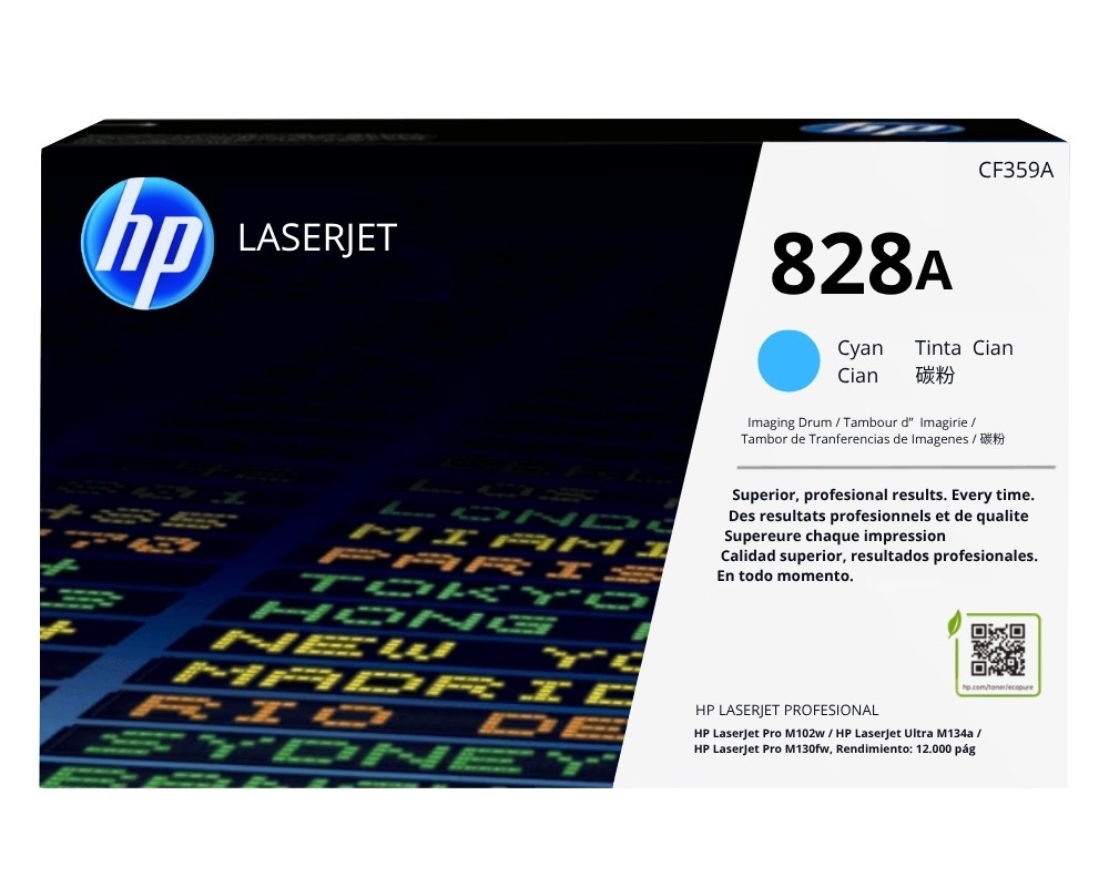 TAMBOR HP 828A(CF359A ) Cyan DRUM Original  | 30,000 Páginas | Para LaserJet Enterprise M855/MFP M880